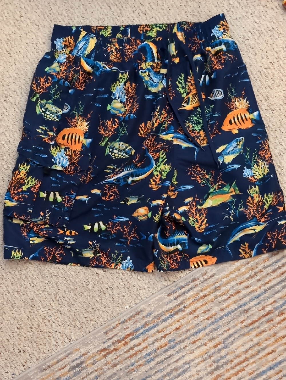 Men's KS Island Swim Trunks 2XL Tall